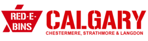 Red-E-Bins Calgary Logo